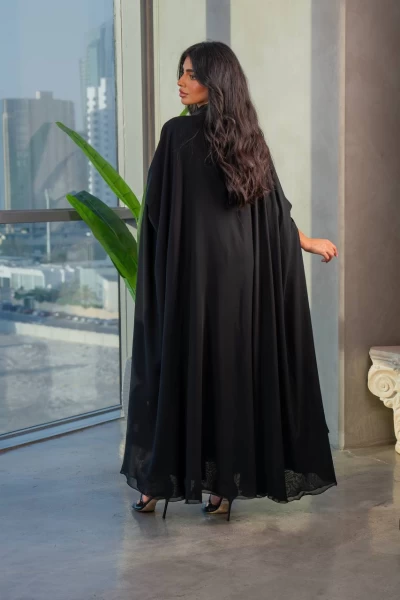 Abaya  Besht Black IB244 Balck